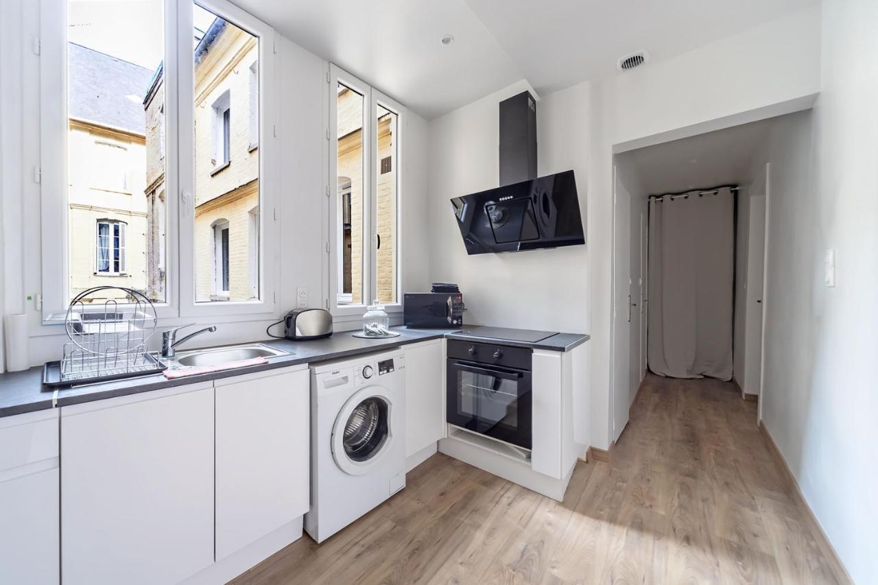 Welcome home ! Bel appartement hyper centre ville - rue piétonne Dieppe Esterno foto