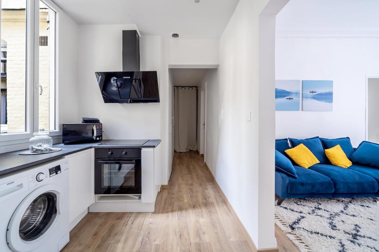 Welcome home ! Bel appartement hyper centre ville - rue piétonne Dieppe Esterno foto